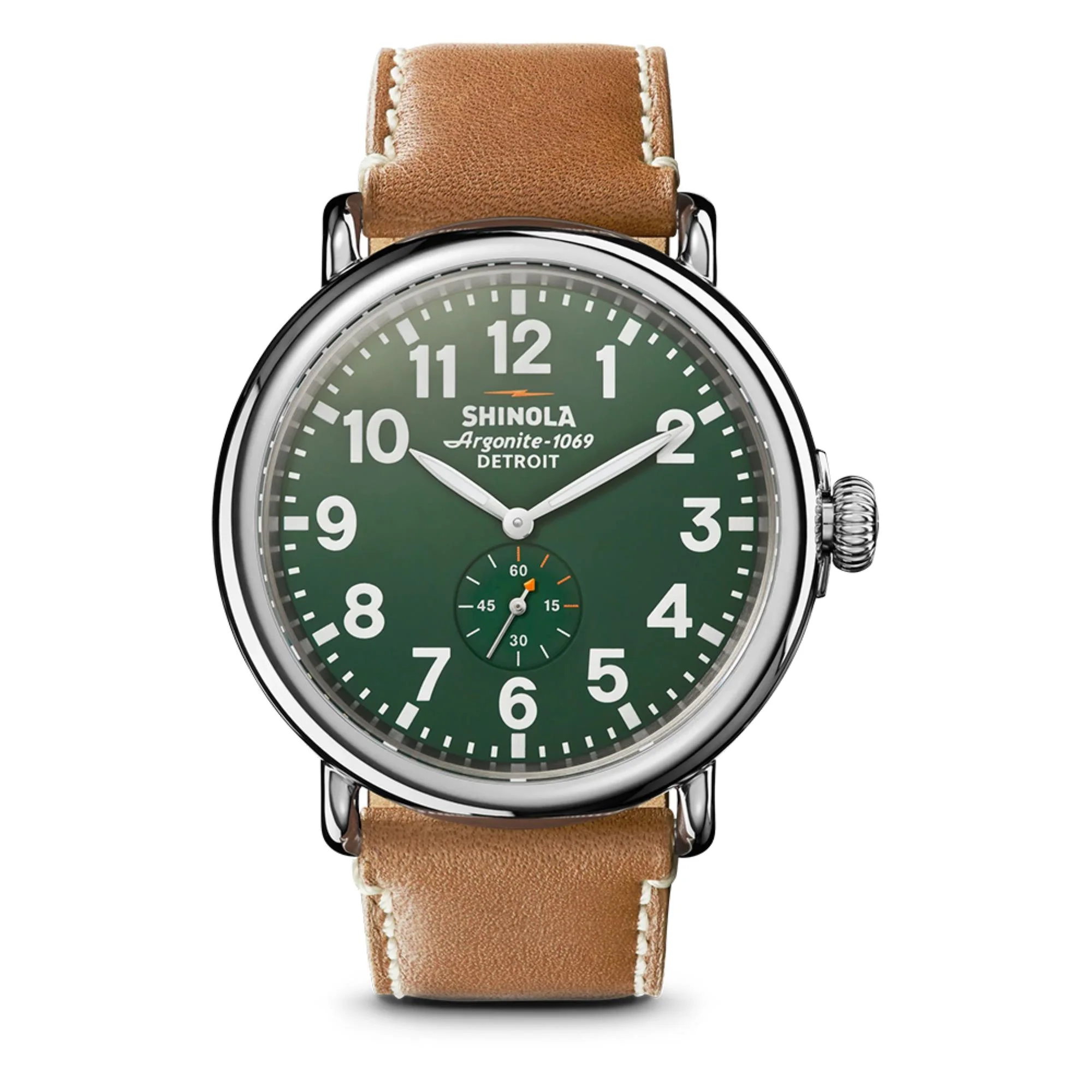 Runwell Argonite 1069 Green Dial Watch | 47MM | S0110000038