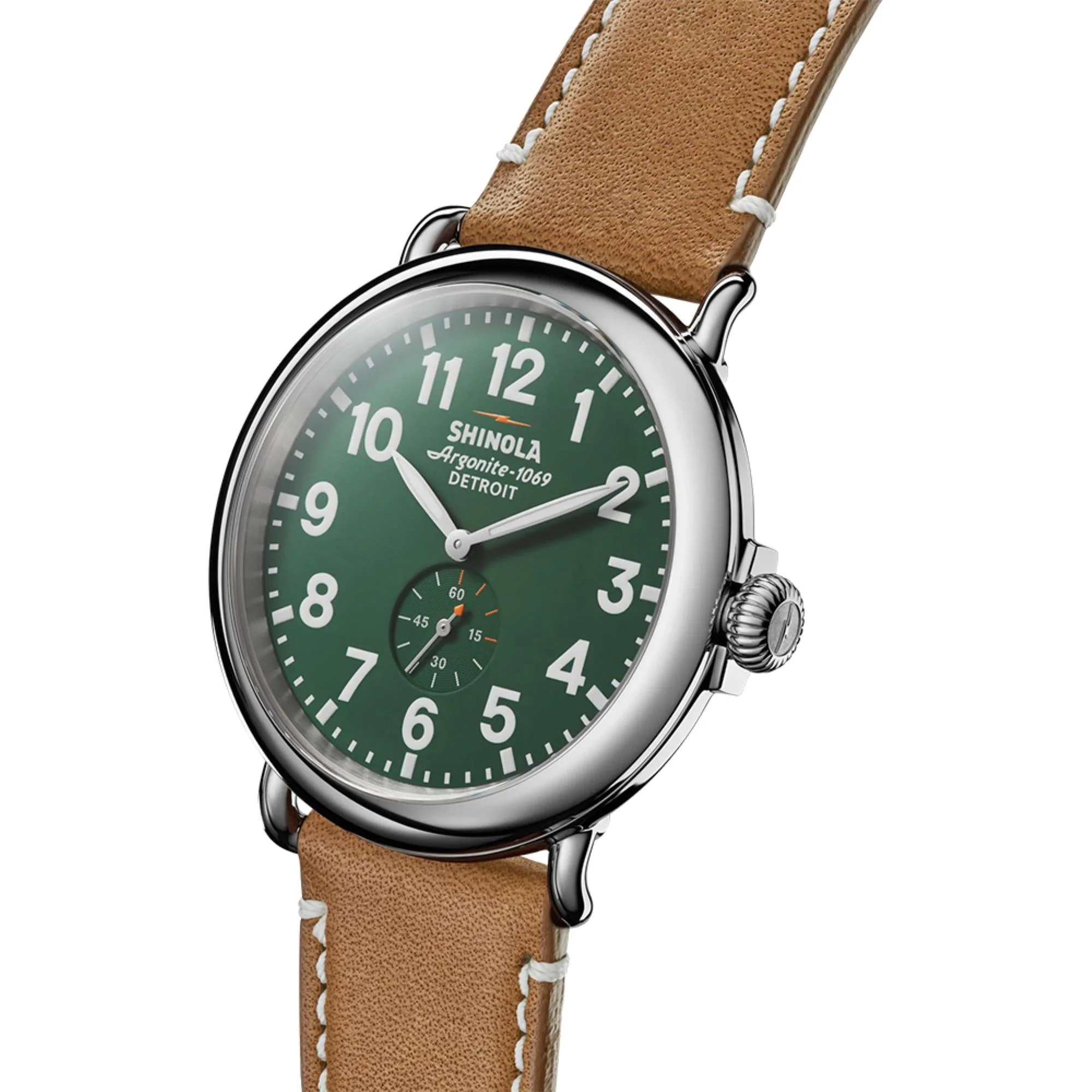 Runwell Argonite 1069 Green Dial Watch | 47MM | S0110000038 - Image 3