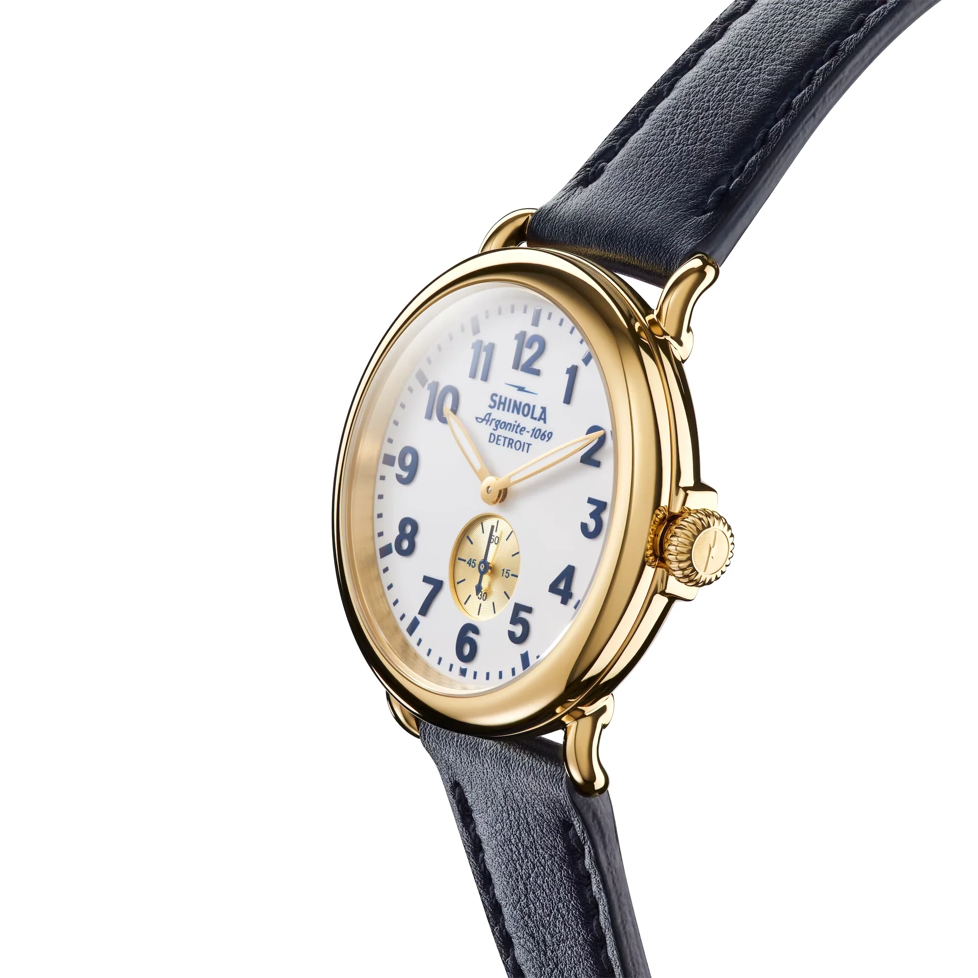 41mm Runwell White Dial with Blue Accents - Image 4