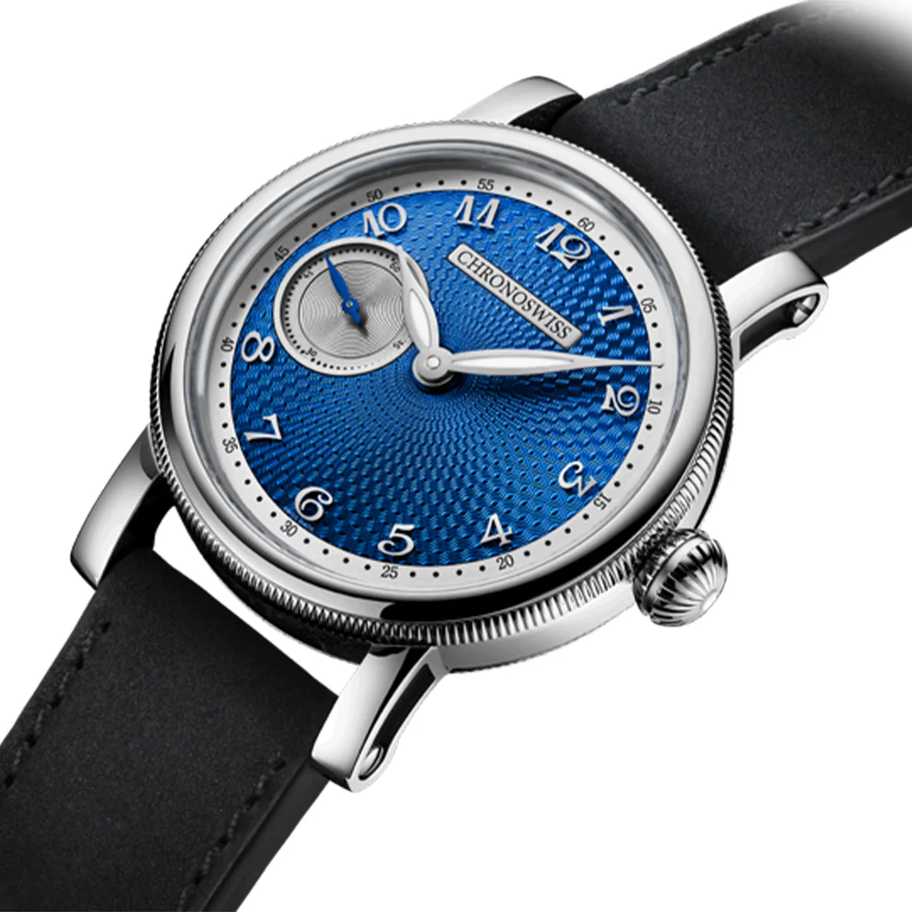Small Second Blue Orbit Watch | 40MM | CH-8023.2-BLSI - Image 3