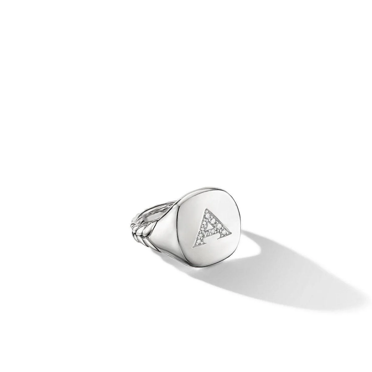 Sterling Silver Diamond Ring