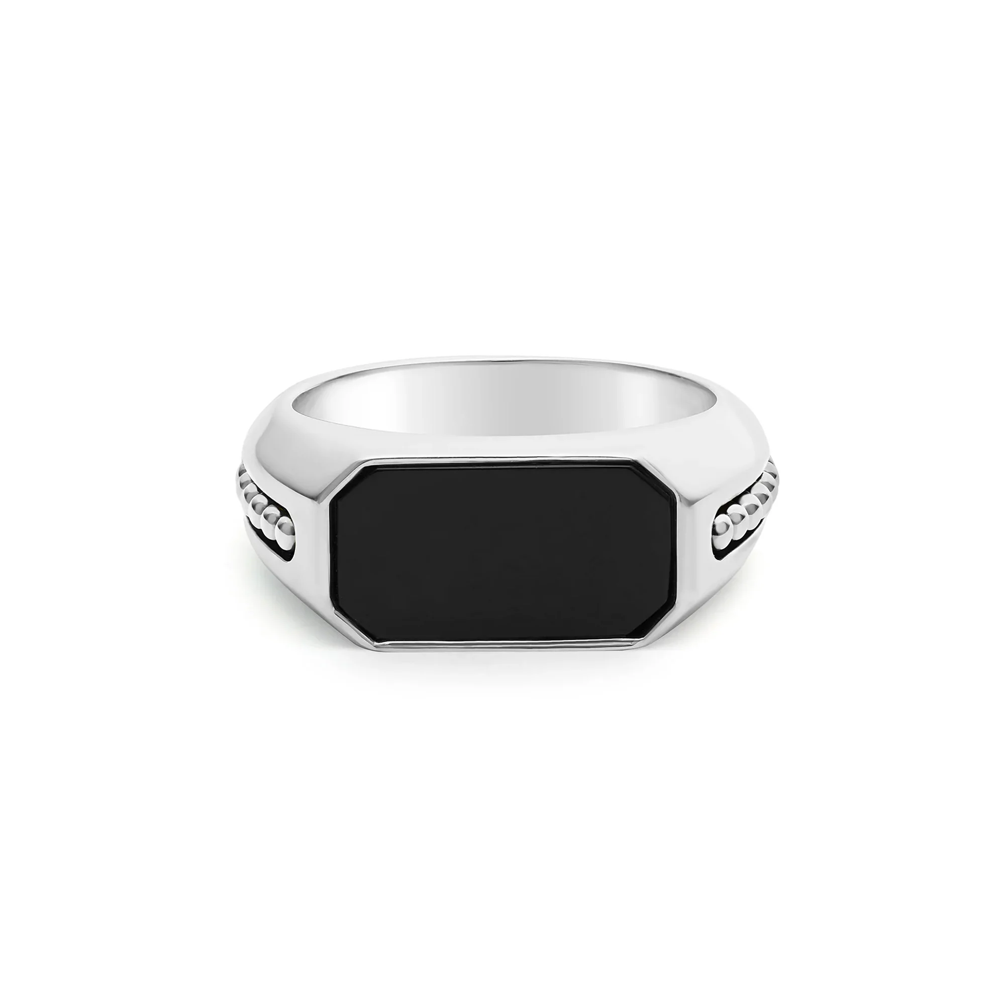 Onyx Octagon Ring - Image 2