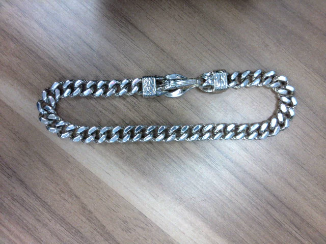 John Hardy Sterling Silver Chain Link 7mm Bracelet - Image 4