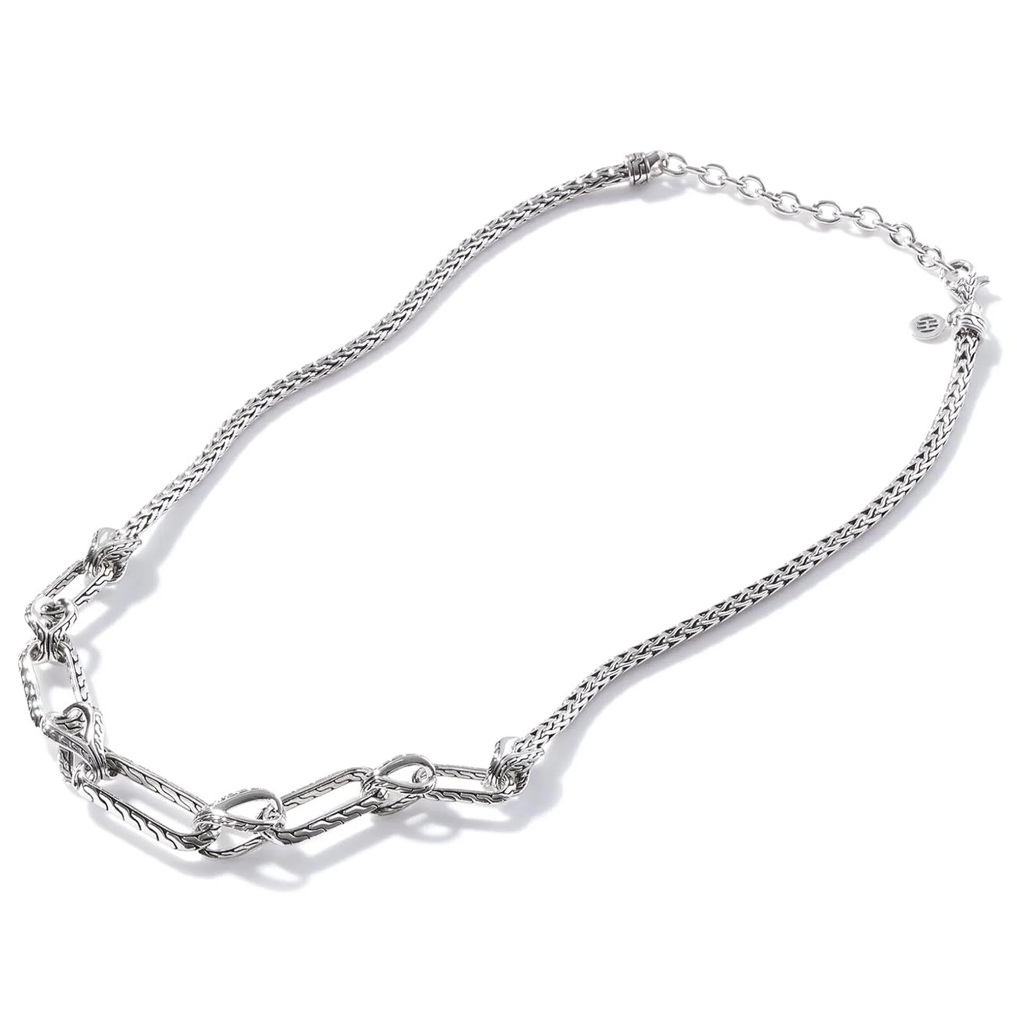 Sterling Silver Remix Chain Necklace - Image 2