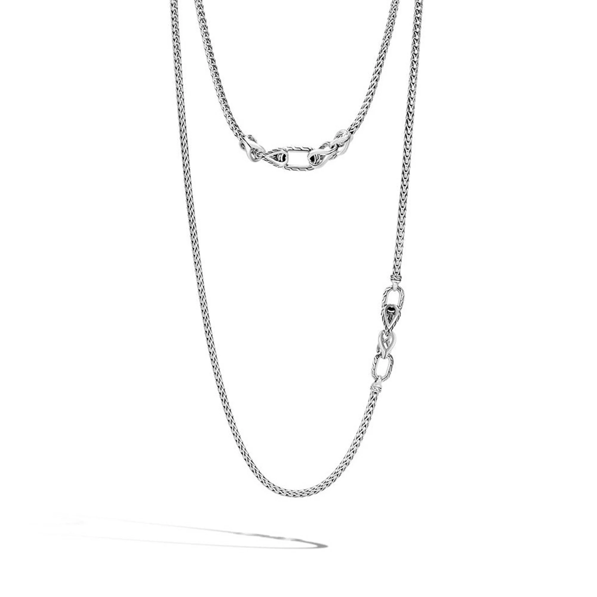 Asli Classic Chain Link Silver 3.5mm Slim Chain Necklace