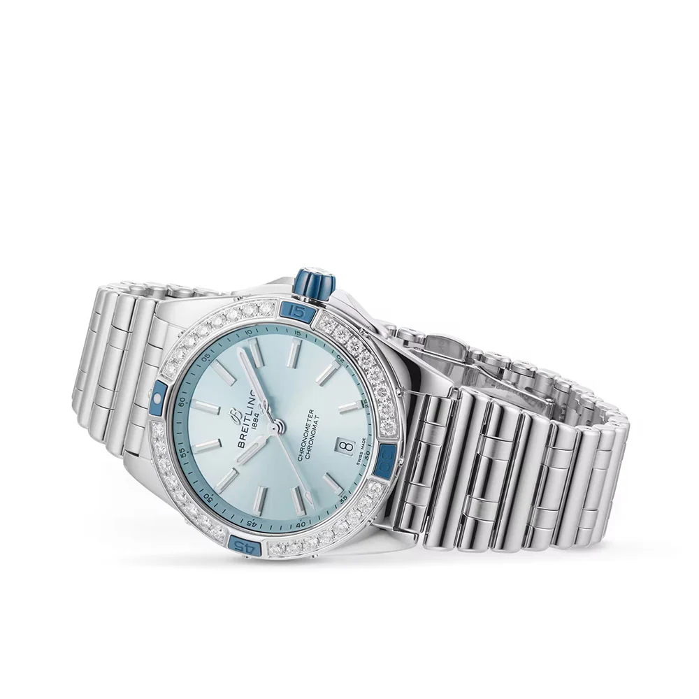 Super Chonomat Automatic Lab Grown Diamond Watch | 38MM | A17356531C1A1 - Image 3