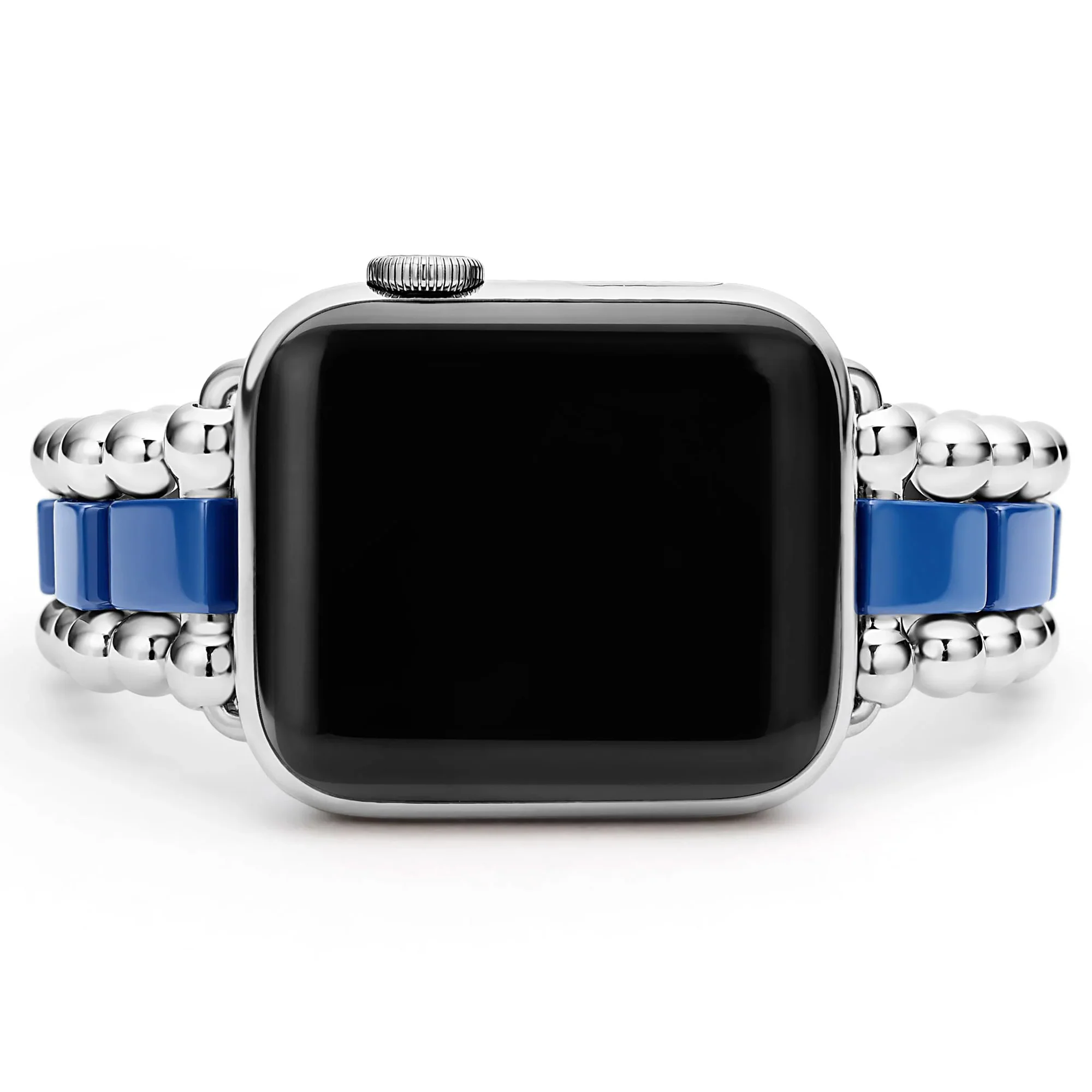 ULTRAMARINE CERAMIC AND STAINLESS STEEL WATCH BRACELET 38-45MM - Image 4
